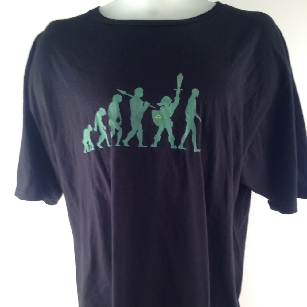 The Missing Link Evolution of Man Zelda Men's XXL
